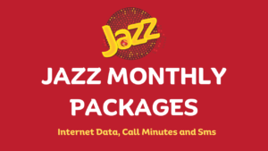 Jazz monthly packages