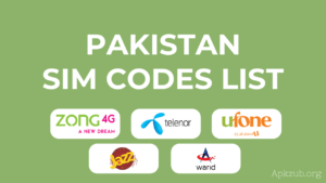 Which network code | Pakistan all Sim code