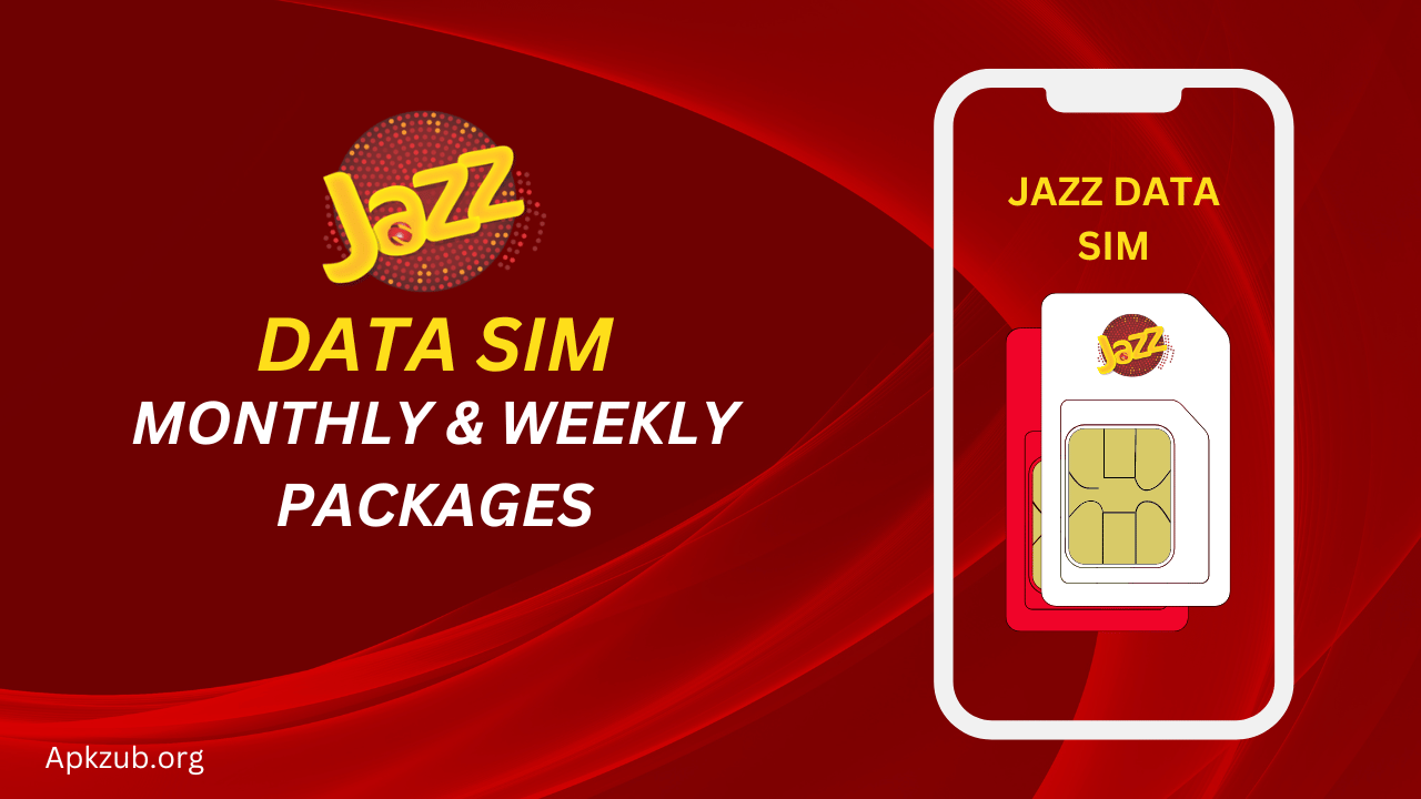 Jazz Data Sim Packages - weekly and monthly