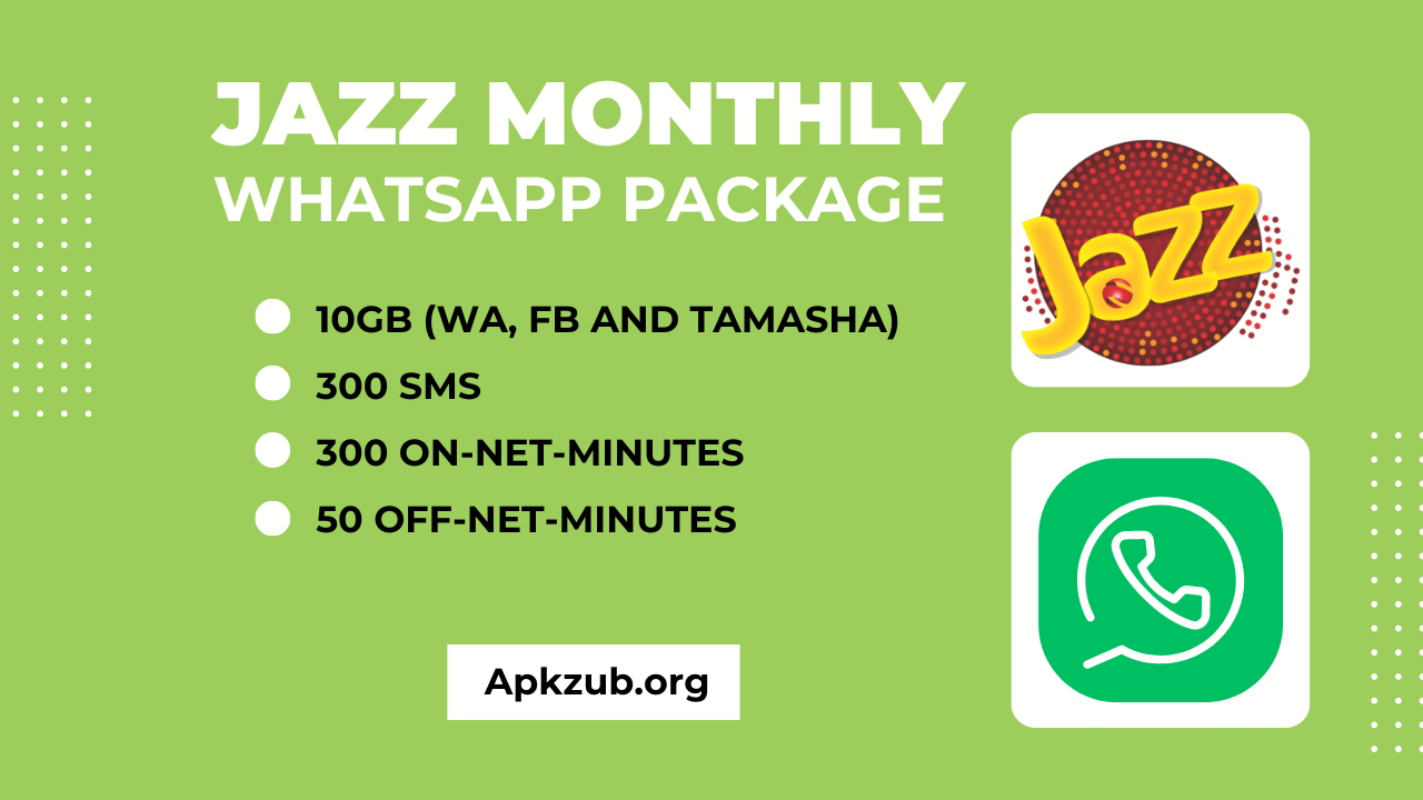 Jazz monthly whatsapp package