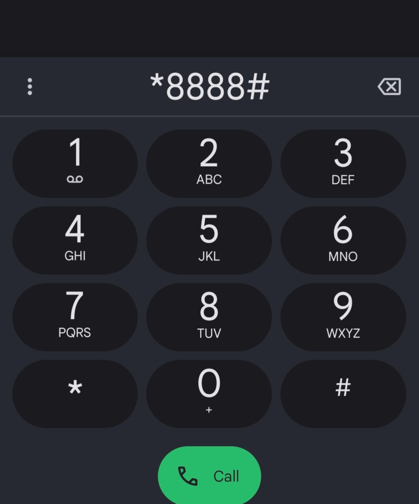 telenor number check code, screenshoot